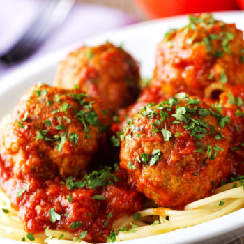 spaghetti + meatball